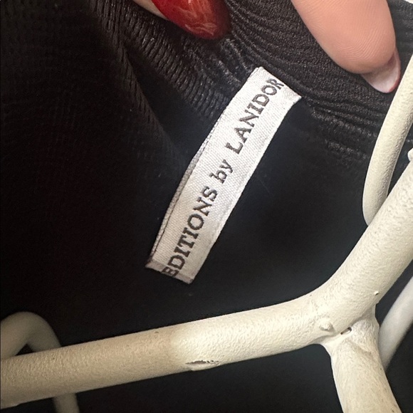 Editions by Lanidor Black Knit Top - Picture 2 of 3